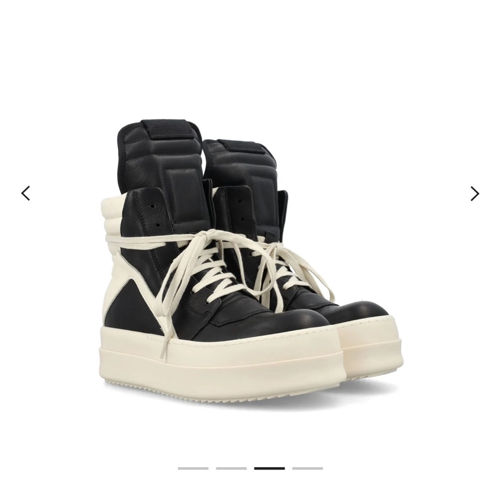 Rick Owens Mega Bumper Geobasket Sneakers